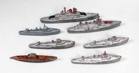 Tootsie Toy Ships, WWII Era