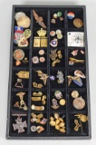 Assorted Military Buttons, Badges, Emblems & More
