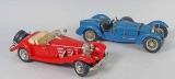 Burago 1936 Mercedes Roadster & Bugatti 1934 Type 