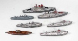 Tootsie Toy Ships, WWII Era