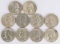 10 - 1964 Washington Silver Quarters