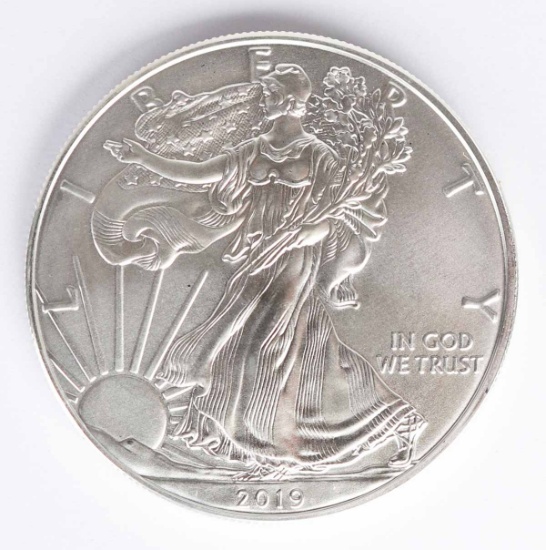2019 Walking Liberty American Eagle Silver Dollar
