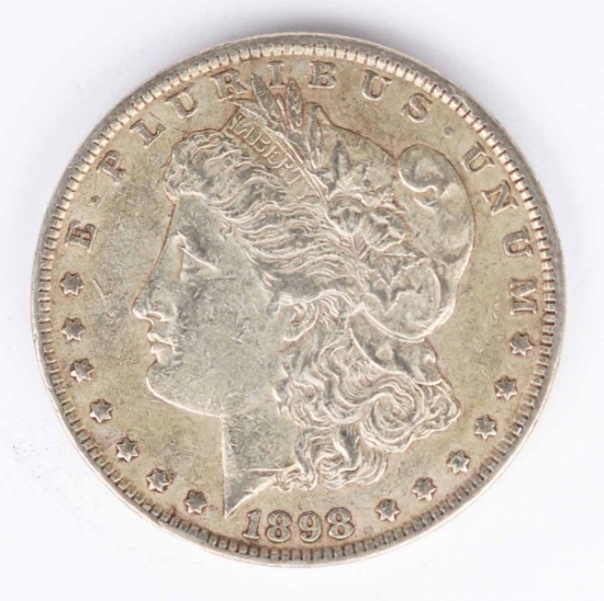 1898-P Morgan Silver Dollar