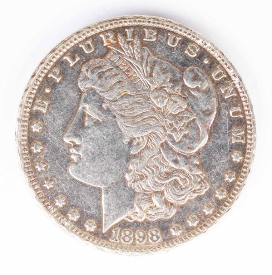 1898-P Morgan Silver Dollar