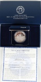 2002-W Proof U.S. Military Academy Bicentennial Commemorative Silver Dollar w/COA & Box