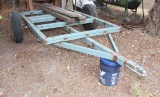 Small Utility Trailer Frame