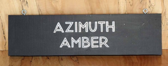 Azimuth Amber Sign Board