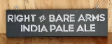 Right to Bare Arms Sign Board
