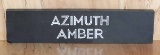 Azimuth Amber Test Sign