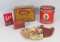 Vintage Tobacco Tins, Bags