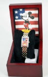 Mickey Mouse Patriotic Ladies Watch - Quartz