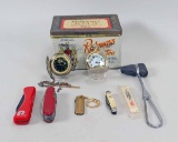 Pocket Knives, Quartz Pocket Watches, Dr. Hammer