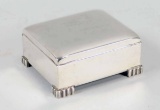 Small Sterling Silver Hinged Box, 239.9 Grams