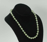 Jadeite Beaded  Necklace