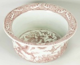 Chinese Ming Style Underglaze Copper Red Bowl