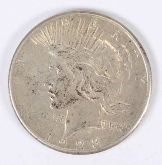 1923-P Peace Silver Dollar