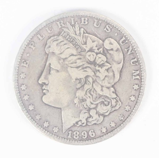 1896-O Morgan Silver Dollar