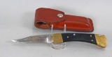 Buck Folding Knife #110 w/ Belt Case