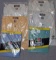 4 Collared Sport Shirts, 2 Pocket T Shirts, Sz. L