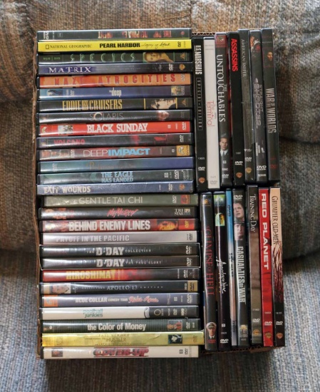 DVDs: Matrix, Training Day, D Day, Color of Money & More