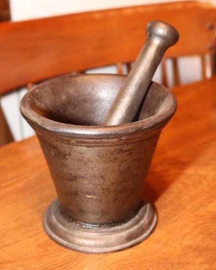 Heavy Cast Iron Mortar & Pestle