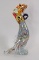 Murano Style Art Glass Parrot