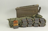 Cal .30 Cartridges, Ball M2 in Bandoleers, 192 Rds.