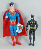 Superman - 1988 & Batman - 1991 Action Figures