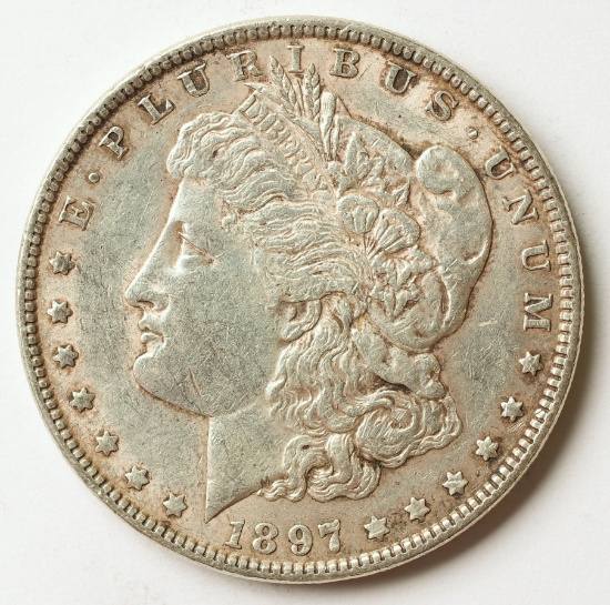 1897-P Morgan Silver Dollar