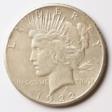 1922-S Peace Silver Dollar