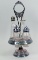 Cruet Set w/ Clear Glass Containers