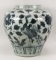 Chinese Ming Style Blue and White Jar