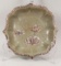 Chinese Ge-Ware with Silver Metal Rim and Inlay