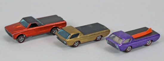 Hot Wheels "Deora, 1967" Models & "Custom Fleetside, 1967"