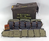 Cal .30 Cartridges, Ball M2 in Bandoleers, 192 Rds.