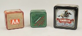 Collectible Tins of 12 Ga. Shotshells: Winchester, Remington, AA