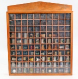 Thimble Collection in Shadow Box