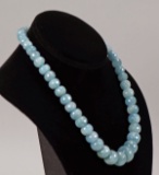 Polished Stone Beaded Necklace