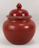 Chinese Ox-Blood Jar