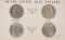 1963/1963-D Franklin Silver Halves &  1964/1964-D Kennedy Silver Halves