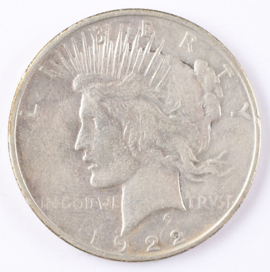 1922-D Peace Silver Dollar