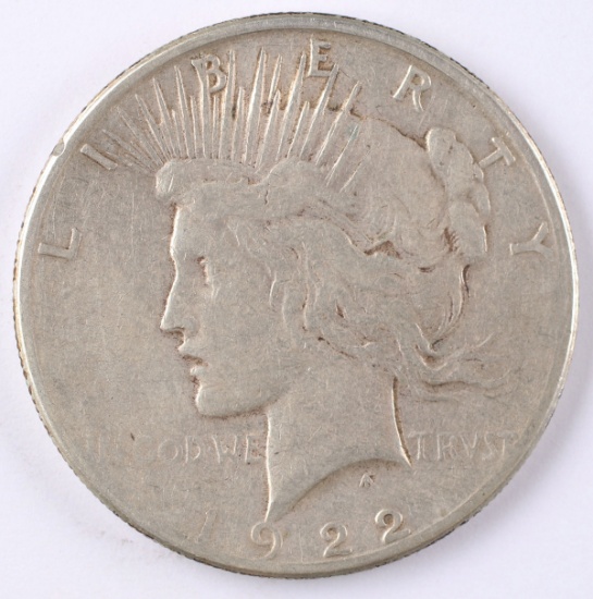 1922-S Peace Silver Dollar