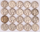 20 - 1942-P Mercury Dimes