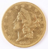 1862-S $20.00 Gold Double Eagle Coin