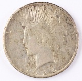 1925-P Peace Silver Dollar