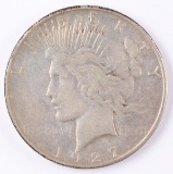 1927-S Peace Silver Dollar