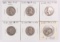 6 Washington Silver Quarters; 1932,1934,1935,1935-D,1935-S,1936-S