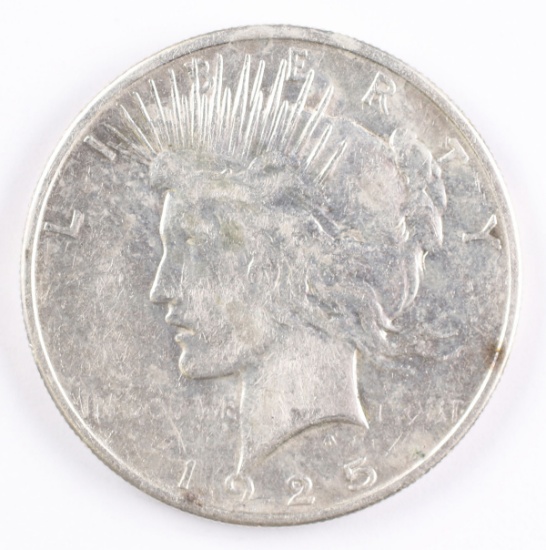 1925-P Peace Silver Dollar