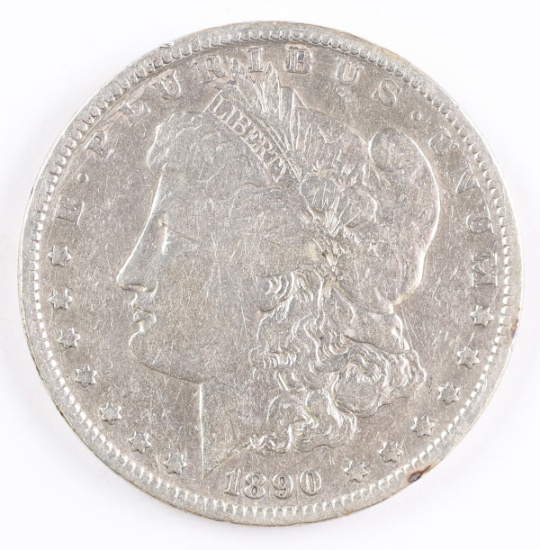 1890-S Morgan Silver Dollar