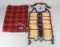 Native American Style Breast Plate w/ Pendelton Wool Bag